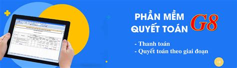 Phần mềm dự toán quyết toán G8.